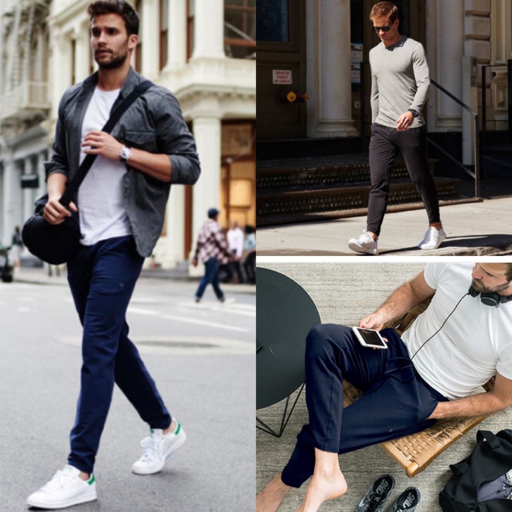 Mack Weldon Ace Sweatpants Gray Pockets Joggers S